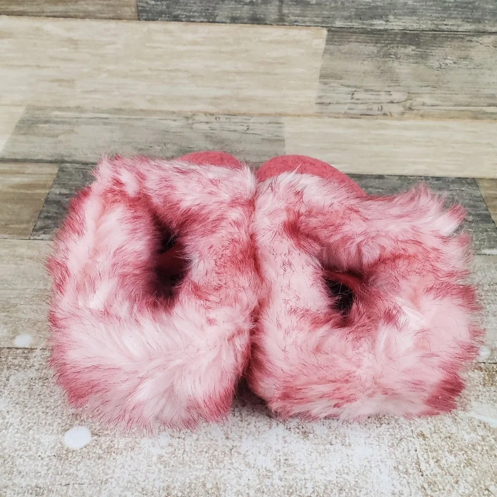 Birkenstock Kaprun Braid Clogs 9 Narrow Inuit‎ Pink Wool Felt Slip On Slipper